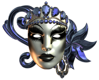 a carnival mask